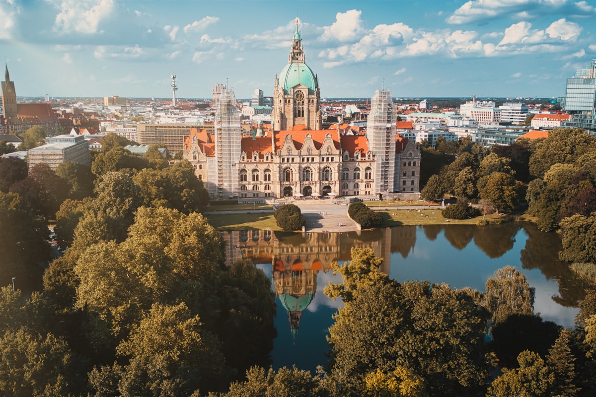 Rathaus einer deutschen Stadt